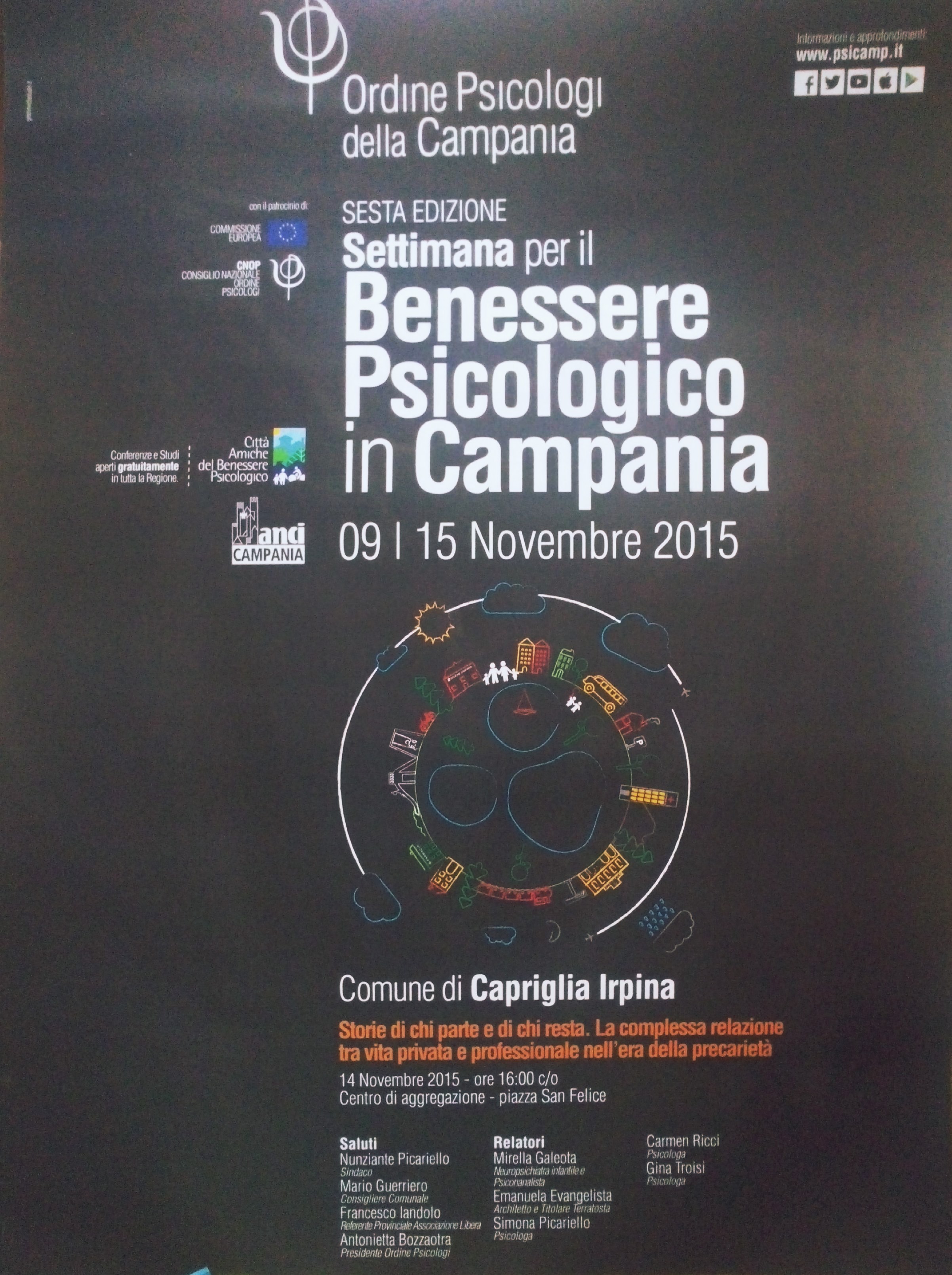 Settimana del Benessere Psicologico 2015