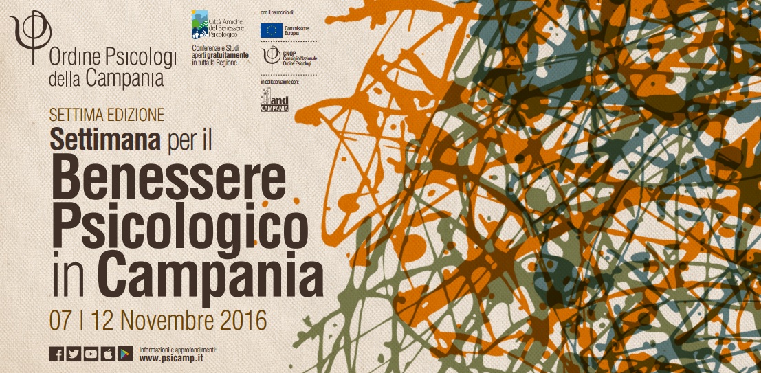 Settimana del Benessere Psicologico 2016